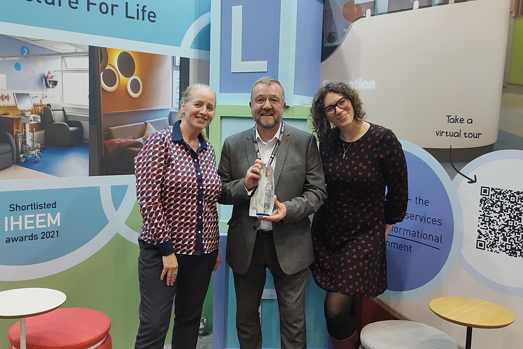 Leicester childrens hospital IHEEM awards AFL Architects 1