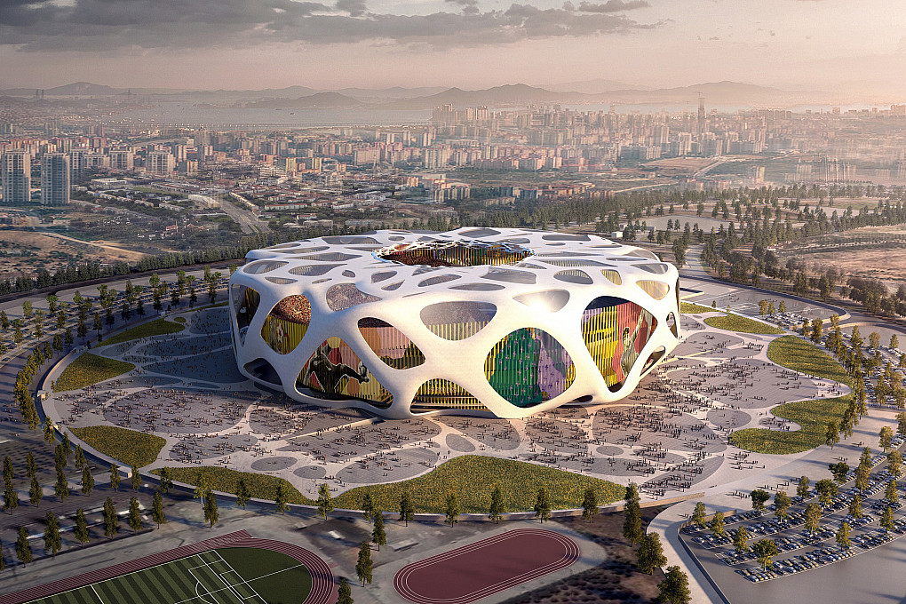 Ataturk Stadium AFL Architects Ariel View