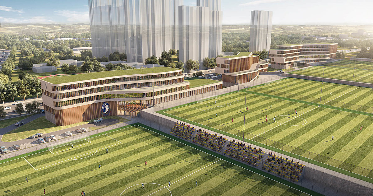 AFL Architects Dalian Football Training Academy