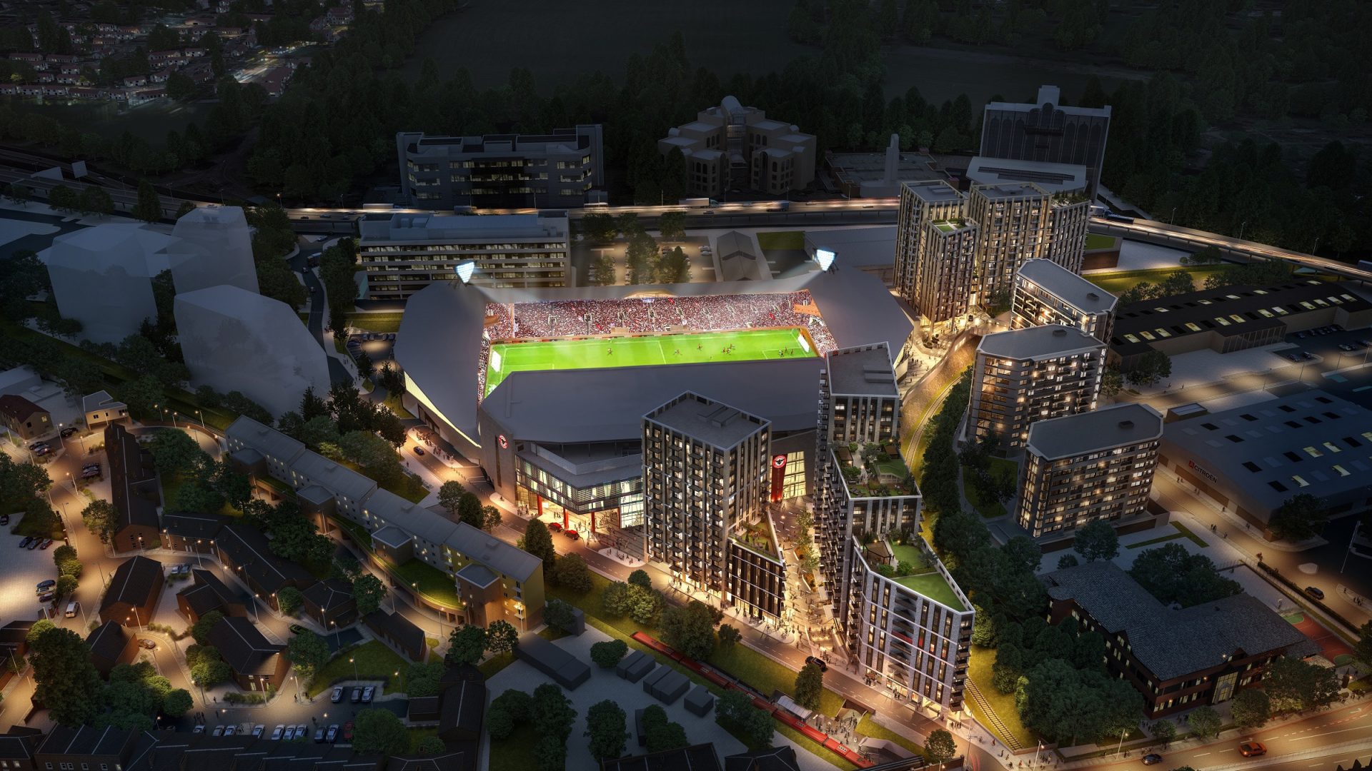 Afl Architects Brentford Community Stadium