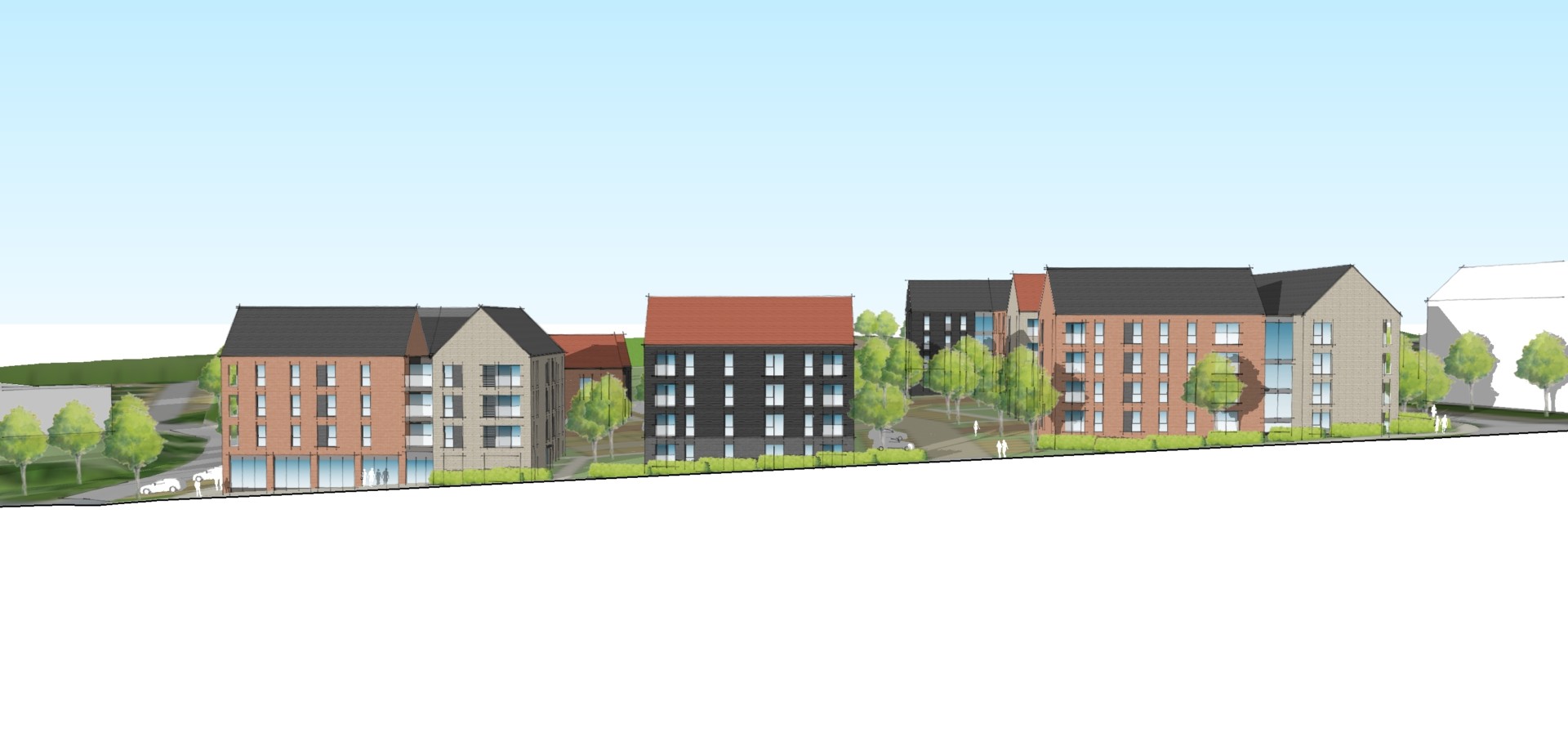 Ebbsfleet heights AFL Architects