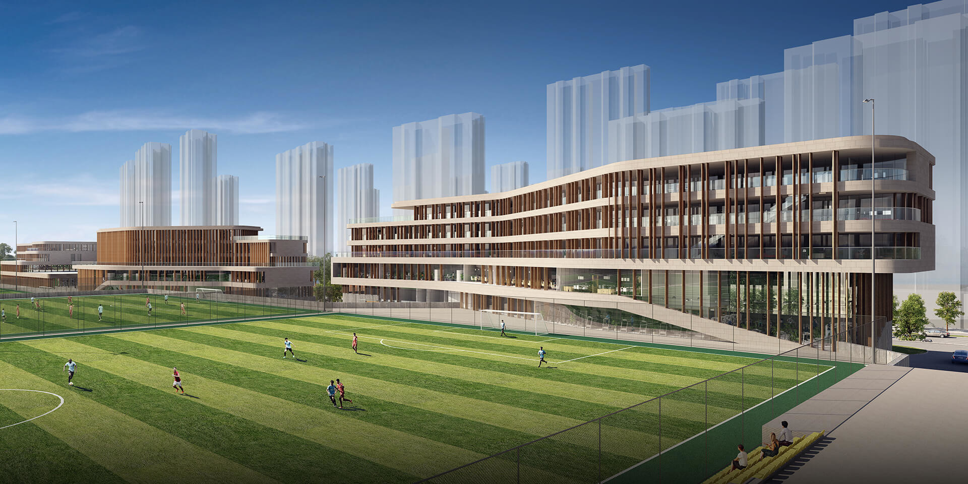 AFL Architects Dalian Football Youth Training Academy