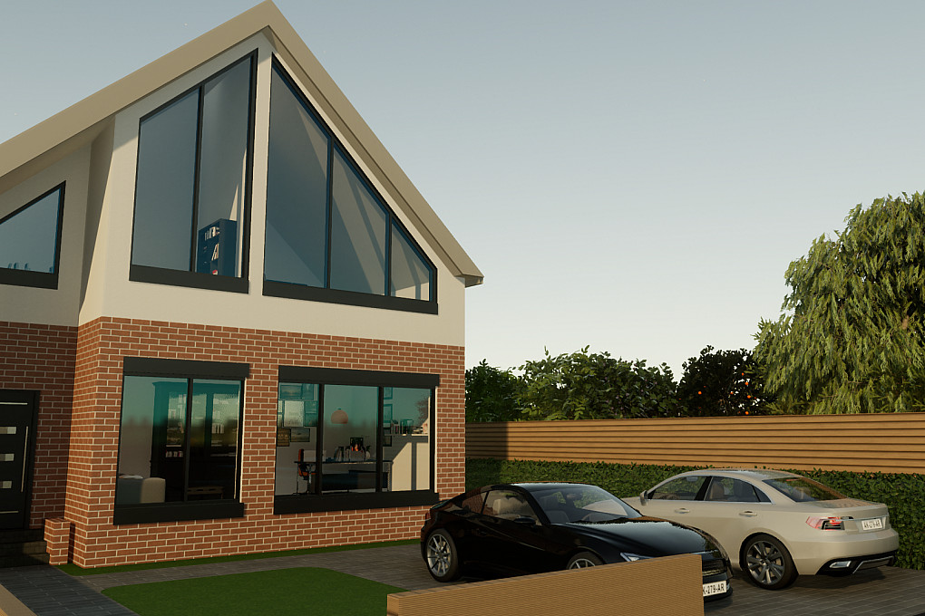 Project 1 House Remodel Front shot